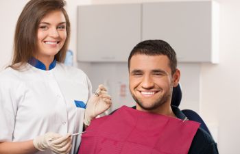 Patient at Dentist