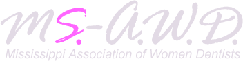 The Mississippi Association of Women Dentists logo.